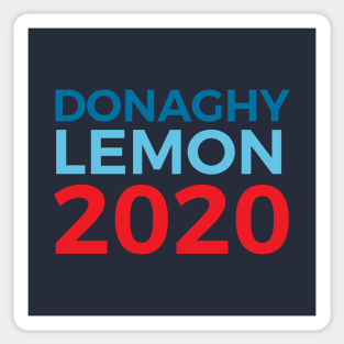 Jack Donaghy Liz Lemon / 30 Rock / 2020 Election Sticker